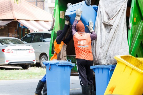 Recyclable materials sorting at Millhill facility